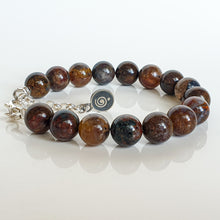 Load image into Gallery viewer, Pietersite Silver Bracelet for Women "Tempest Stone"