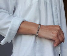 Load image into Gallery viewer, Herkimer Diamond from US Silver 925 Bracelet "Stone of Light"