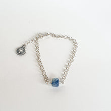 Load image into Gallery viewer, Delicate Kyanite A+ from Brasil Silver 925 Bracelet "Elevation"