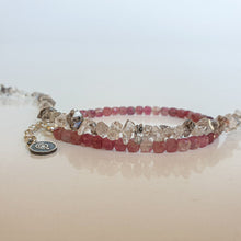 Load image into Gallery viewer, Herkimer Diamond from US Silver 925 Bracelet "Stone of Light"