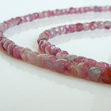 Load image into Gallery viewer, Set of Purple Tourmaline A+ Silver 925 Necklace and Bracelet "Harmony" - Petit Secret