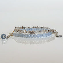 Load image into Gallery viewer, Herkimer Diamond from US Silver 925 Bracelet "Stone of Light"