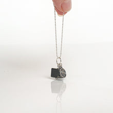 Load image into Gallery viewer, Pyrite Pendant with Chain for Women Silver 925 "Positive vibe"