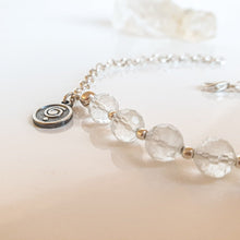 Load image into Gallery viewer, Topazo sidabro apyrankės moterims "Permainų vėjas"