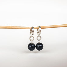 Load image into Gallery viewer, Silver Earrings with Golden Obsidian for Women "Inner Strength"