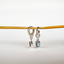 Load image into Gallery viewer, Elegant Silver 925 Earrings with High Grade Labradorite "The Guardian"