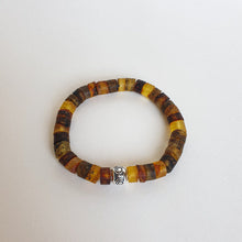 Load image into Gallery viewer, Baltijos gintaro sidabro 925 apyrankė moterims "Saulės istorijos"