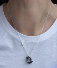 Load image into Gallery viewer, 15 mln years Moldavite Silver 925 Pendant with chain "Stone of Greatness"