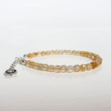 Load image into Gallery viewer, Citrine Bracelet for Women with Silver 925 "Stone of Abundance" - Petit Secret