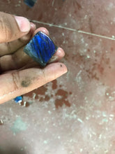 Load image into Gallery viewer, Labradorite AA Grade Silver 925 Pendant "The Guardian"