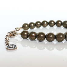 Load image into Gallery viewer, Pyrite A+ Silver 925 Bracelet for Women "Positive"