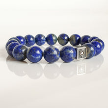Load image into Gallery viewer, Lazurite Stone Bracelet for Men's - Spiritual 925 Silver Bracelet 2023