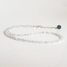 Load image into Gallery viewer, Moonstone Silver Necklace for Women "Intuition" - Petit Secret