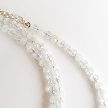 Load image into Gallery viewer, Moonstone Silver Necklace for Women "Intuition" - Petit Secret