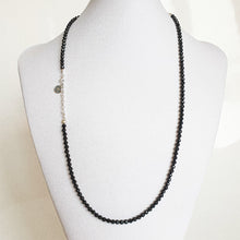 Load image into Gallery viewer, Set of Spinel Silver 925 Necklace and Bracelet "Evolution" - Petit Secret