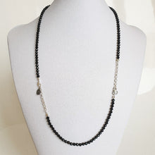 Load image into Gallery viewer, Set of Spinel Silver 925 Necklace and Bracelet "Evolution" - Petit Secret