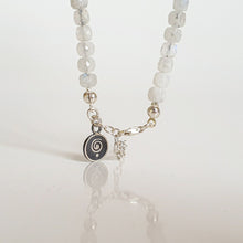 Load image into Gallery viewer, Moonstone Silver Necklace for Women's - Pendant Jewelry Online 2023