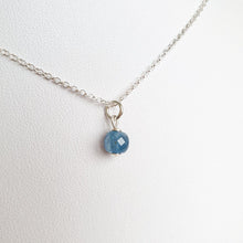 Load image into Gallery viewer, Delicate Kyanite A+ from Brasil Silver Pendant "Elevation"