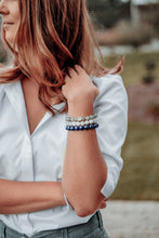 Load image into Gallery viewer, Lazurite Silver 925 Bracelet for Women "Wisdom"